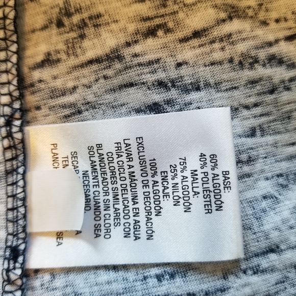 Style& Co Plus Size 3X Blue Lace Tank Top
3X - Picture 7 of 7